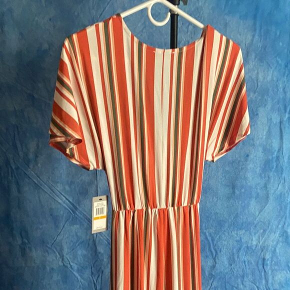 Multicolor Striped Jumpsuit, sz S, 3F-128R001 - Picture 3 of 3